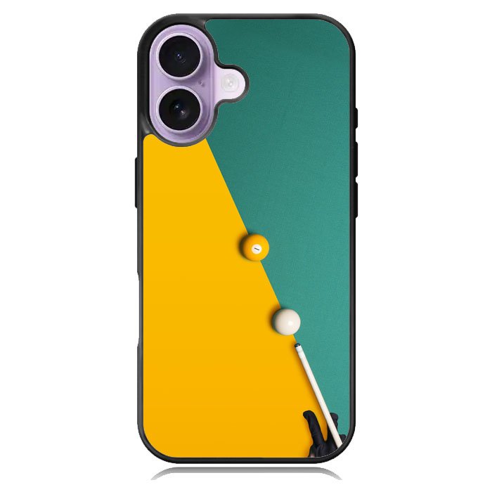 Punch holed snooker iPhone 17 Case OV10796