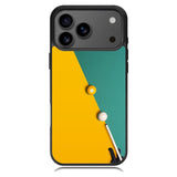 Punch holed snooker iPhone 17 Pro Case RC10796