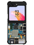 Inside electronics Samsung Galaxy Z Flip 5 5G 2023 Case OV10879