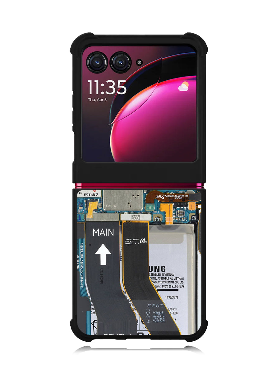 Inside electronics Motorola Moto Razr Plus 2023 , Moto Razr+ 2023 Case OV10879