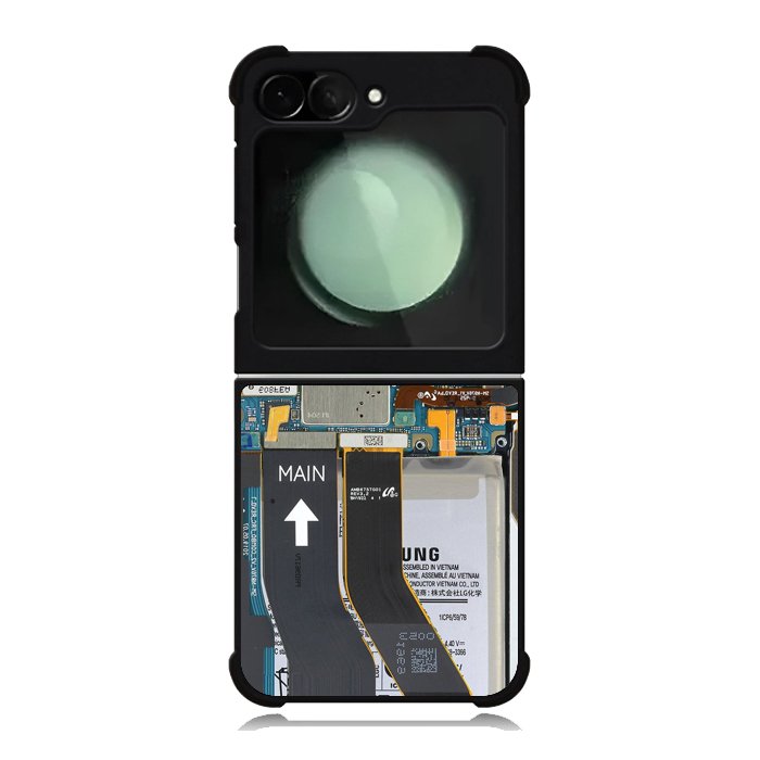 Inside electronics Samsung Galaxy Z Flip 6 5G 2024 Case OV10879