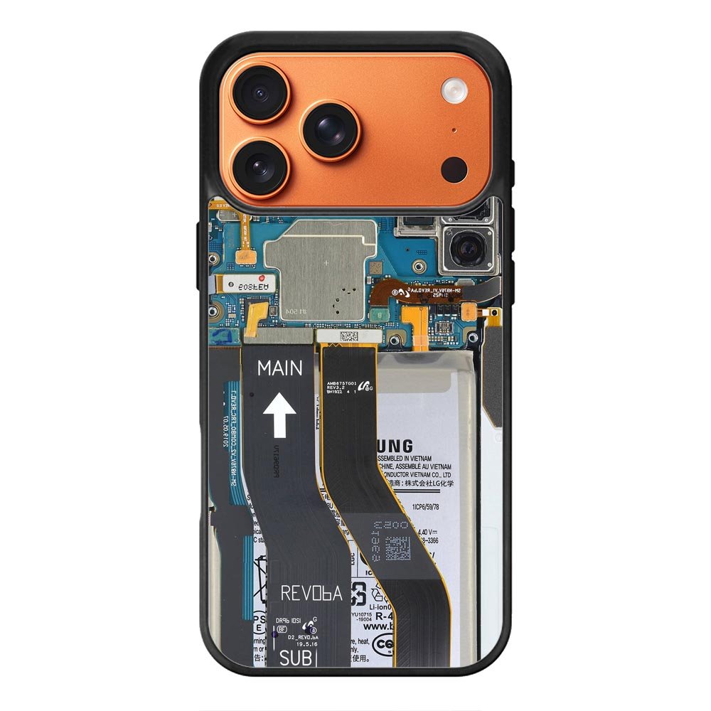 Inside electronics iPhone 17 Pro Max Case OV10879