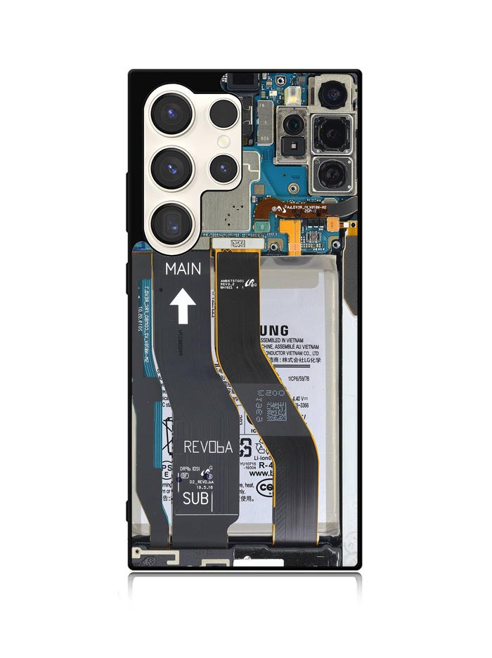 Inside electronics Samsung Galaxy S23 Ultra 5G Case QC10879