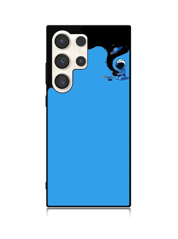 Blue Astro Samsung Galaxy S23 Ultra 5G Case QC10909