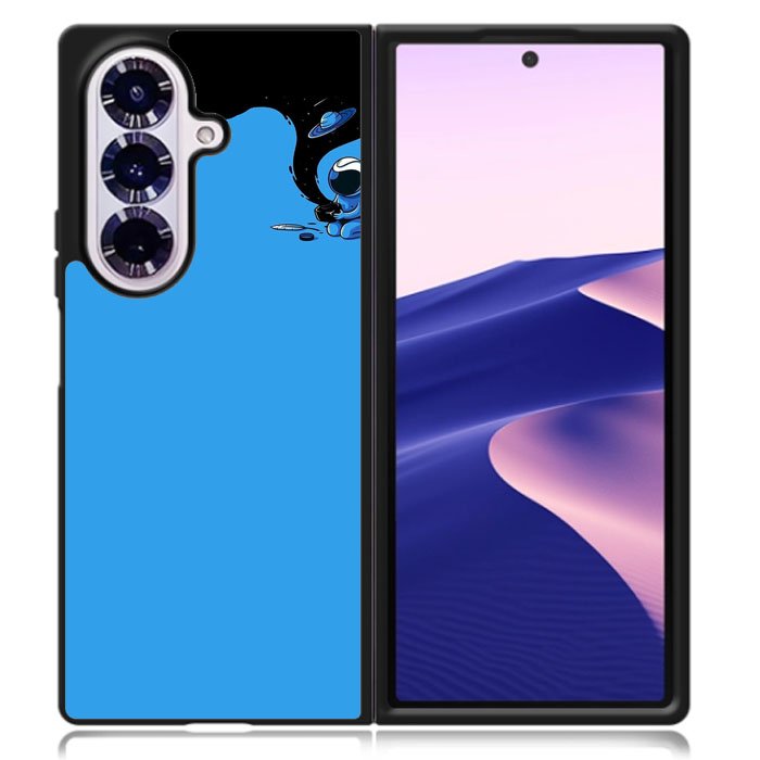 Blue Astro Samsung Galaxy Z Fold 7 Case OV10909
