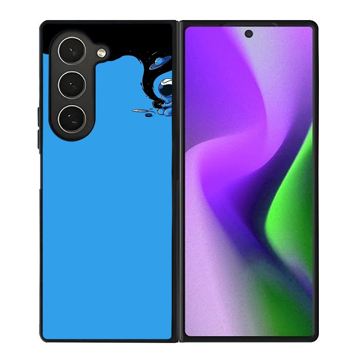 Blue Astro Samsung Galaxy Z Fold 6 5G 2024 Case OV10909