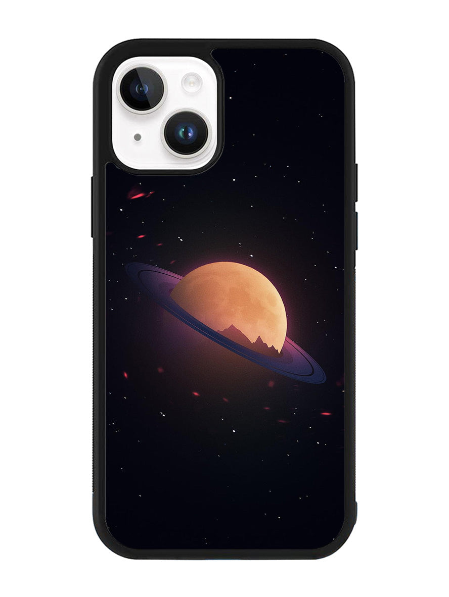 SATURN abstract iPhone 14 Plus Case QC10807