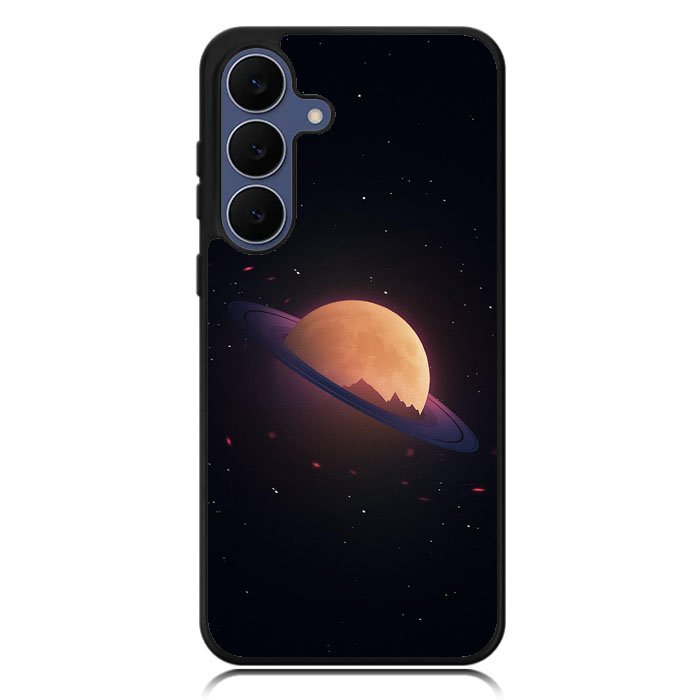 SATURN abstract Samsung Galaxy S25 FE Case OV10807