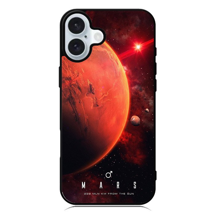 Mars Galaxy iPhone 16 Plus Case QC10485