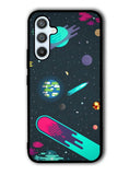 Cartoon Galaxy Samsung Galaxy A14 5G Case QC10675
