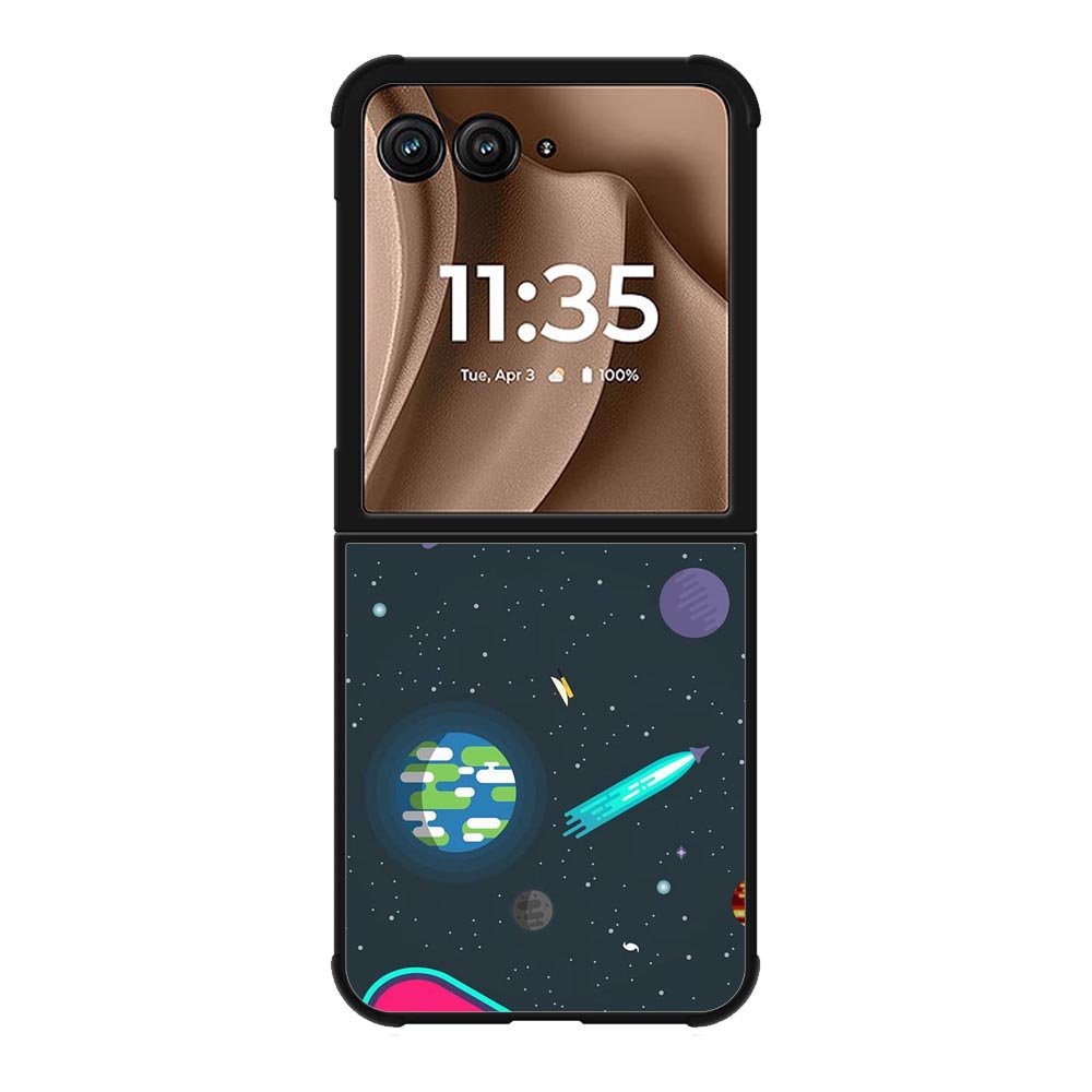 Cartoon Galaxy Motorola Moto RAZR Plus 2025 Case OV10675