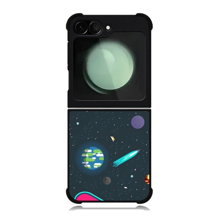 Cartoon Galaxy Samsung Galaxy Z Flip 6 5G 2024 Case OV10675
