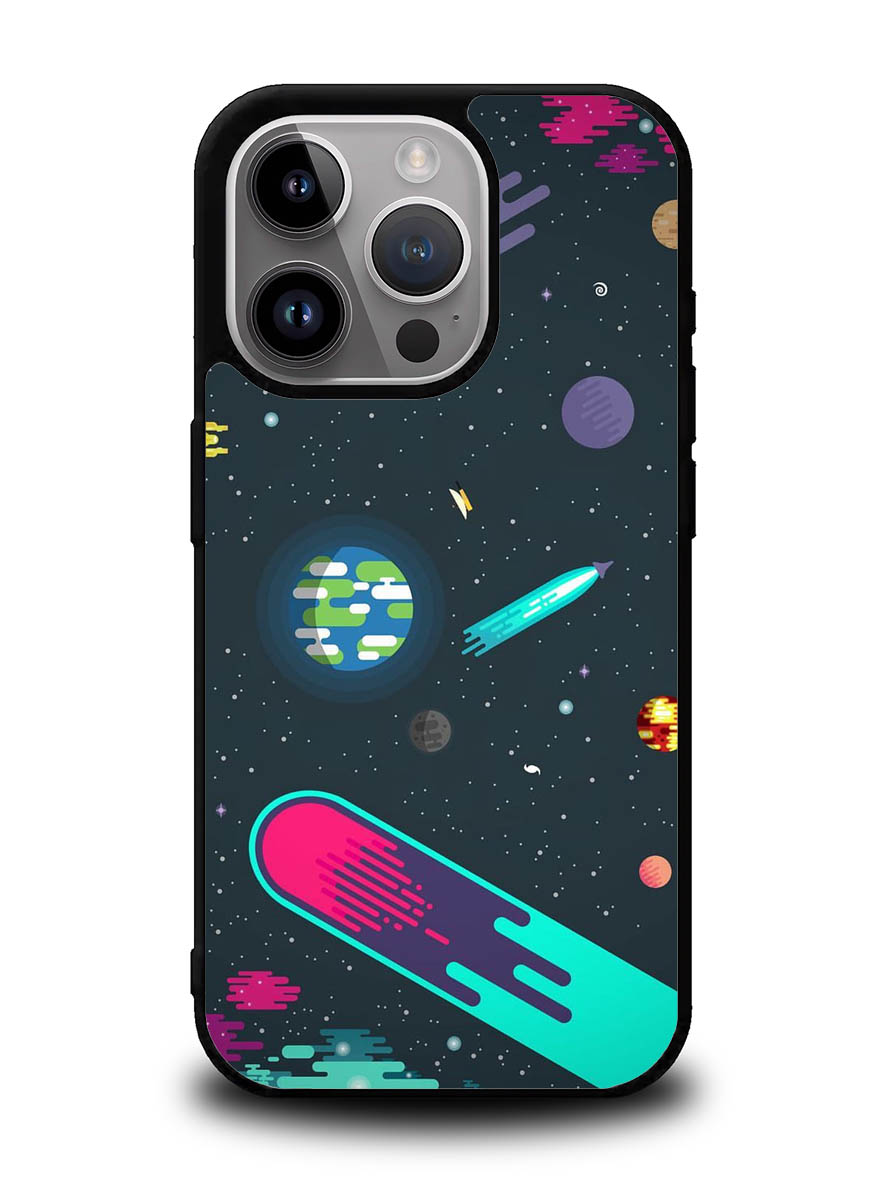 Cartoon Galaxy iPhone 16 Pro Max Case OV10675