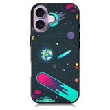 Cartoon Galaxy iPhone 17 Case OV10675