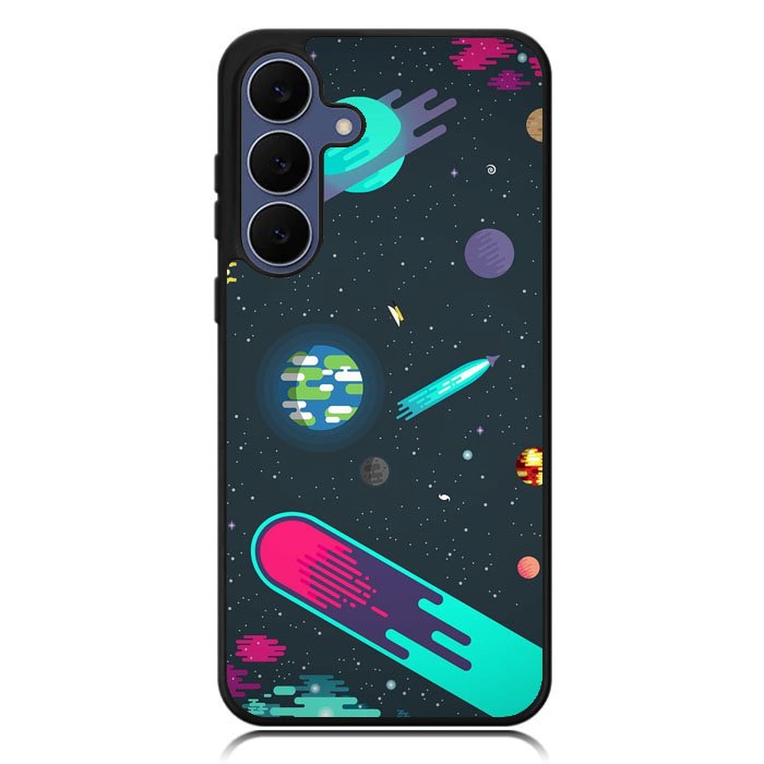 Cartoon Galaxy Samsung Galaxy S25 FE Case OV10675