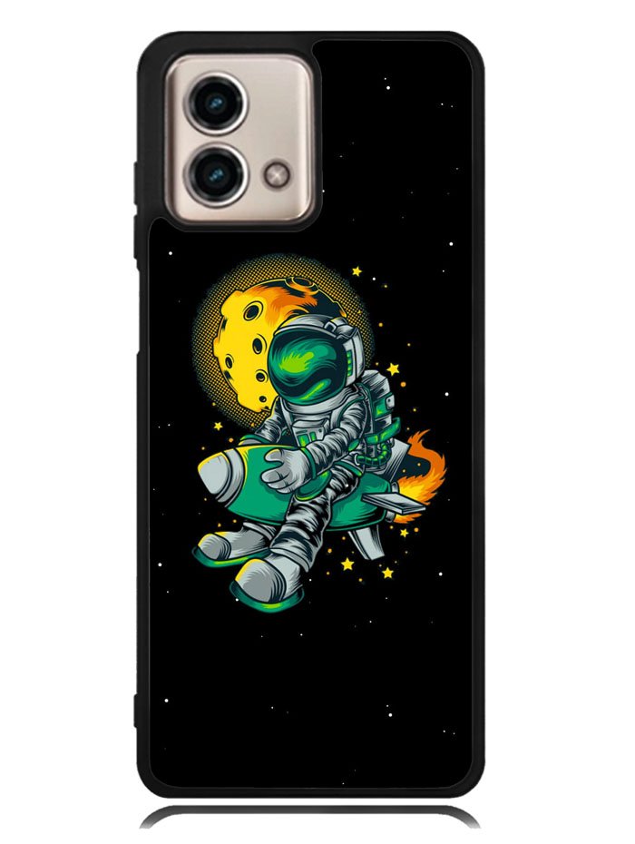 Astraunaut Black Motorola Moto G Stylus 5G 2023 Case OV10638