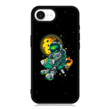 Astraunaut Black iPhone 16e Case OV10638