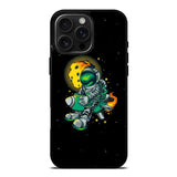 Astraunaut Black iPhone 16 Pro Case OV10638
