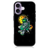 Astraunaut Black iPhone 17 Case OV10638