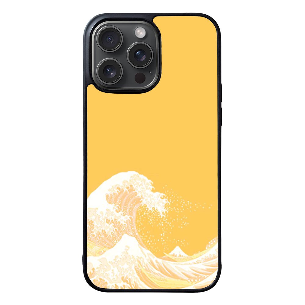 Yellow ocean FLX0479 iPhone 15 Pro Max Case