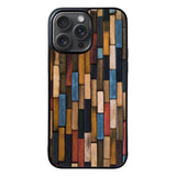 colorful wooden FLX0486 iPhone 15 Pro Max Case