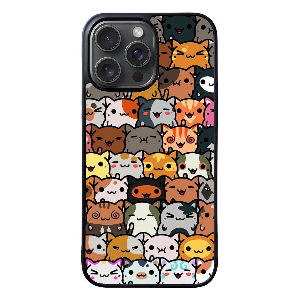Doodle Cat FLX0488 iPhone 15 Pro Max Case