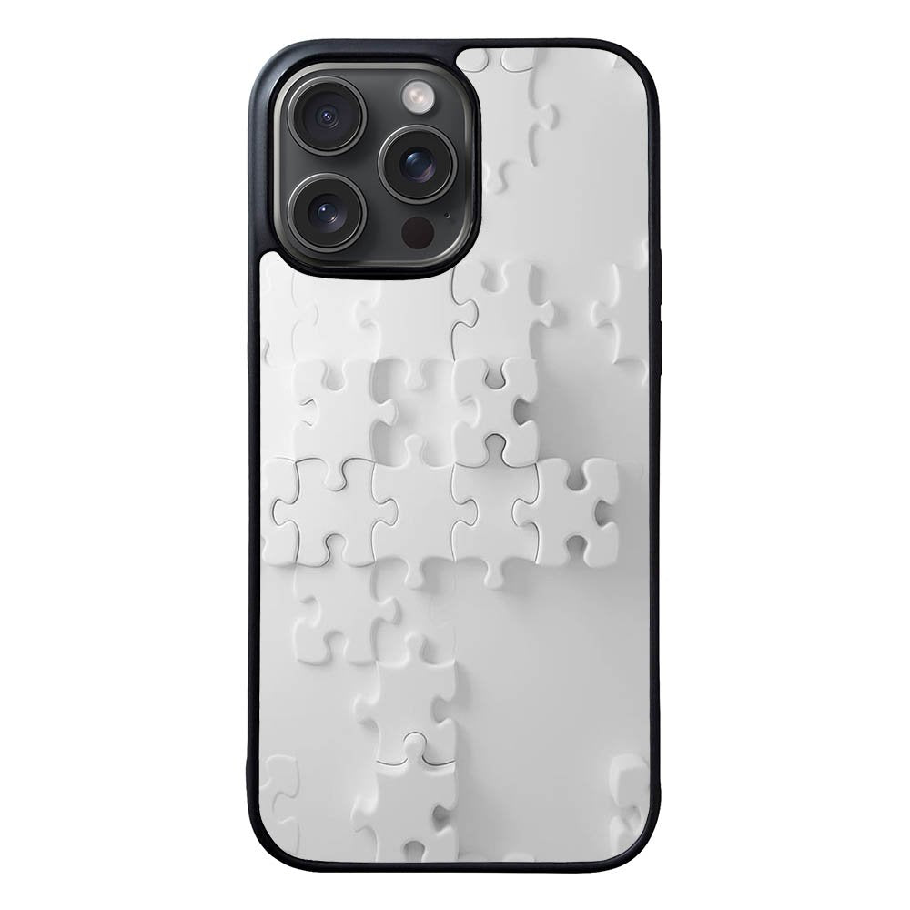 white puzzle FLX0499 iPhone 15 Pro Max Case