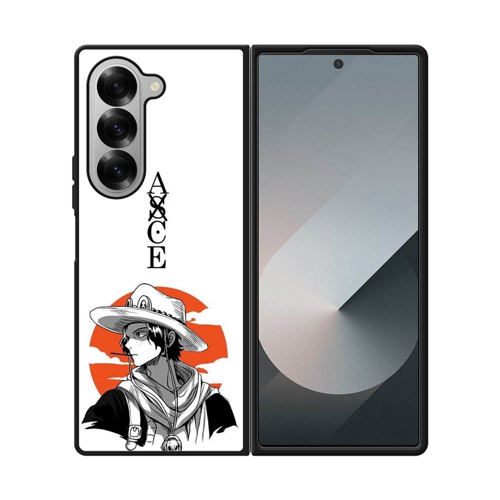 portgas d ace Samsung Galaxy Z Fold 7 5G Case OV11006