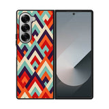 Pattern Geometric Samsung Galaxy Z Fold 7 5G Case QC10998