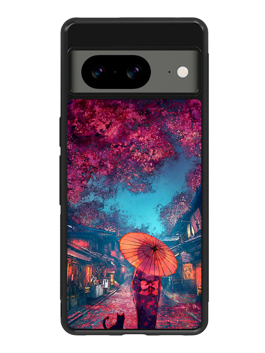 Japanese Street Google Pixel 8A Case QC11120