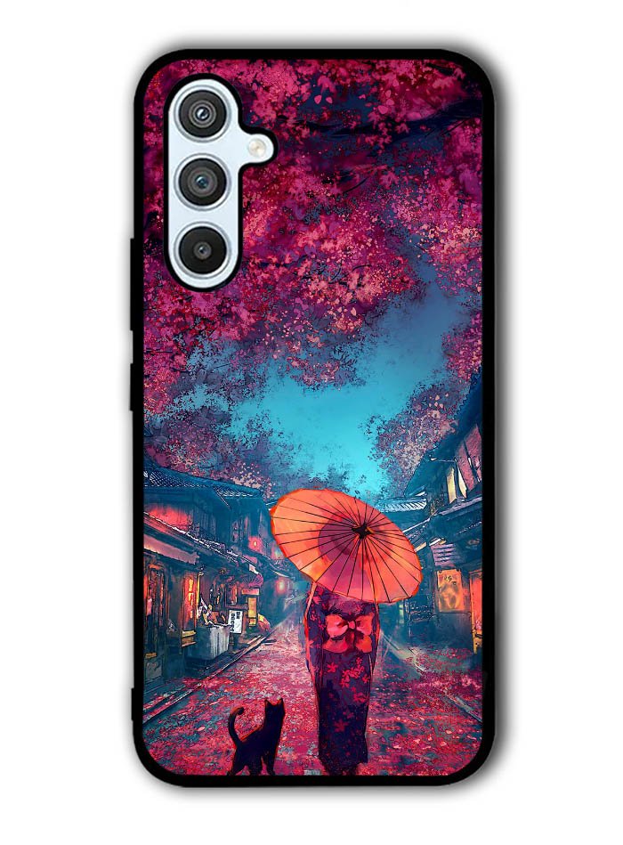 Japanese Street Samsung Galaxy A14 5G Case QC11120