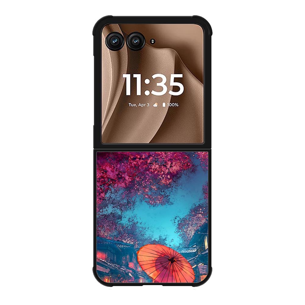 Japanese Street Motorola Moto RAZR Plus 2025 Case OV11120