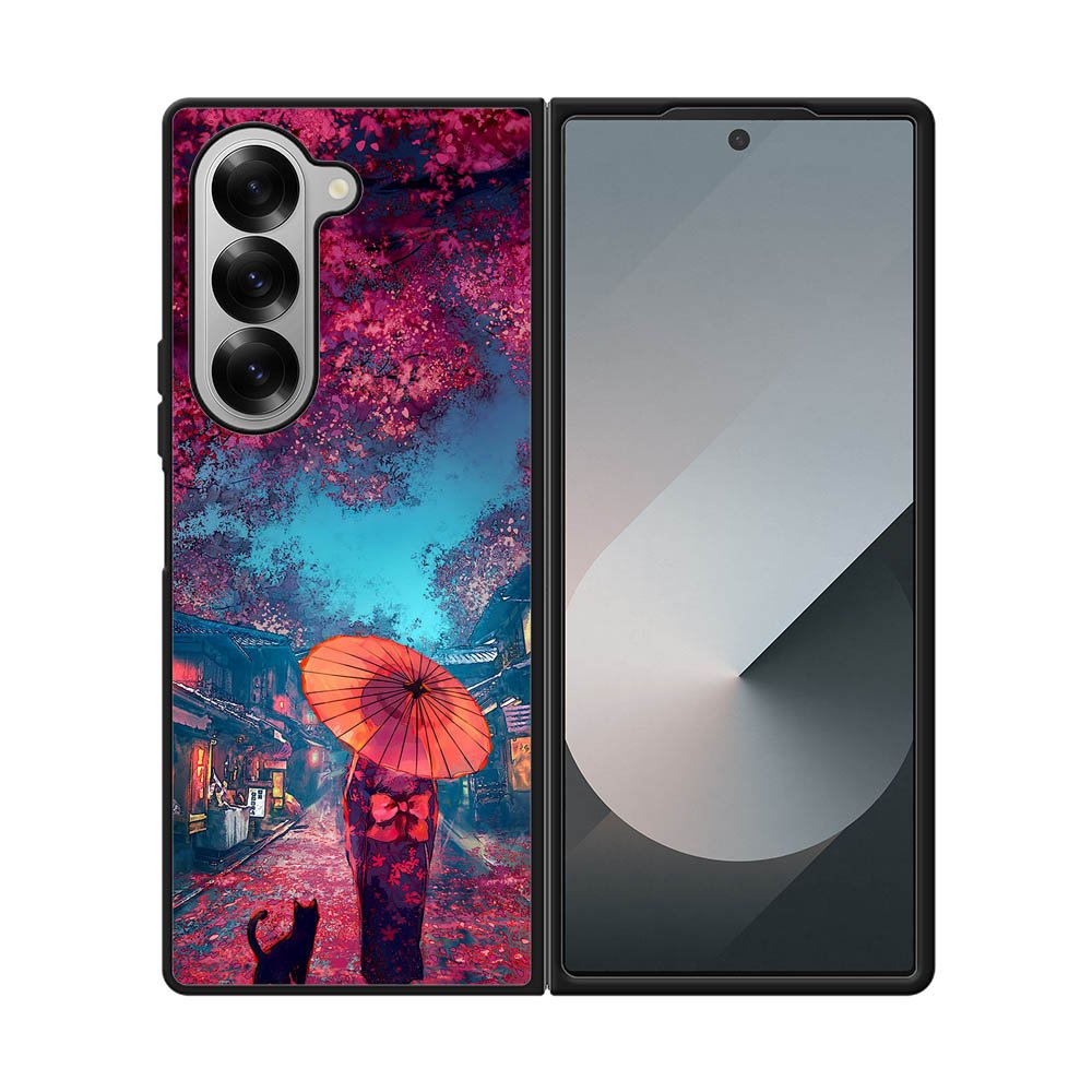 Japanese Street Samsung Galaxy Z Fold 7 5G Case QC11120