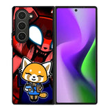 aggretsuko cartoon Samsung Galaxy Z Fold 6 Case