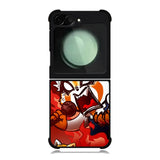 aggretsuko cartoon Samsung Galaxy Z Flip 6 5G 2024 Case OV10895