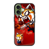 aggretsuko cartoon iPhone 17 Case QC10895