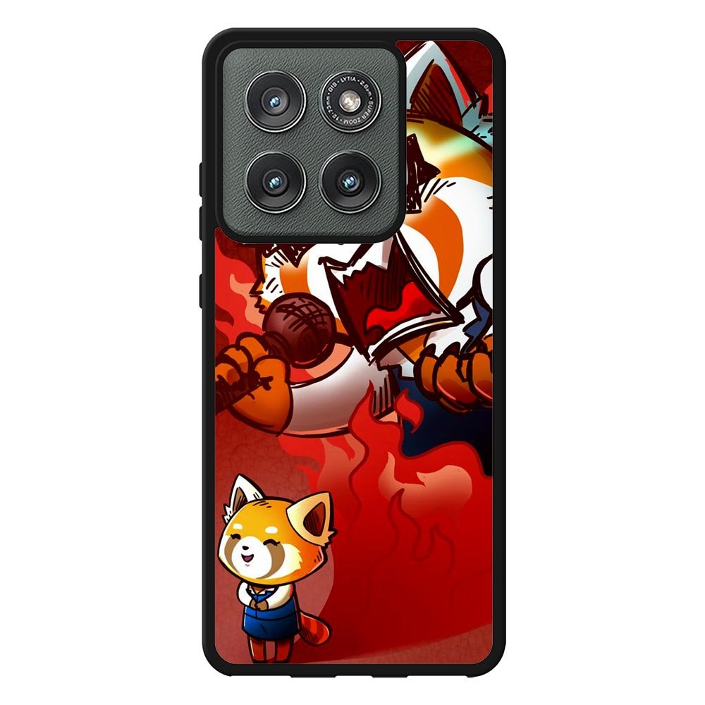 aggretsuko cartoon Motorola Moto Edge 2025 Case QC10895