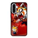 aggretsuko cartoon Samsung Galaxy A56 5G Case RC10895