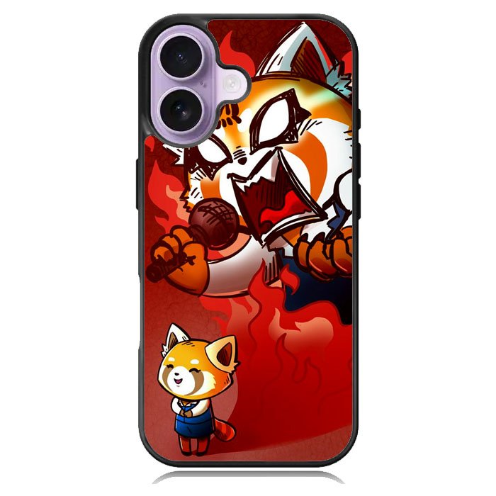 aggretsuko cartoon iPhone 17 Case OV10895