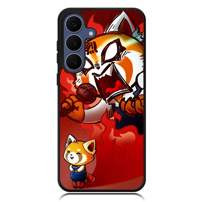 aggretsuko cartoon Samsung Galaxy S25 FE Case OV10895