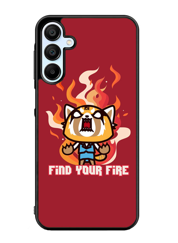 aggretsuko cartoon Samsung Galaxy A35 5G Case OV10896