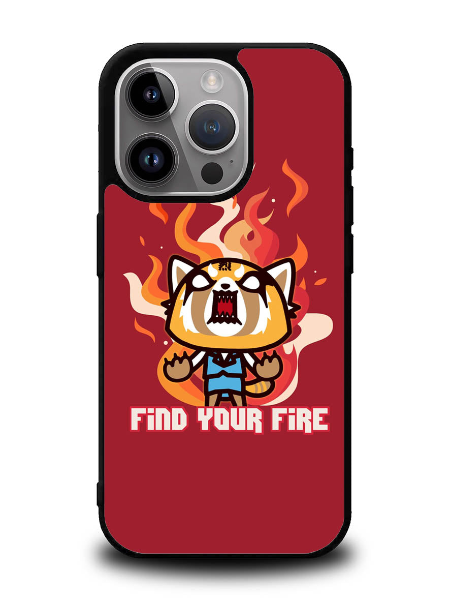 aggretsuko cartoon iPhone 16 Pro Max Case OV10896