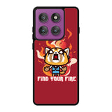 aggretsuko cartoon Motorola Moto Edge 60 Pro Case OV10896