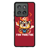 aggretsuko cartoon Motorola Moto Edge 2025 Case OV10896