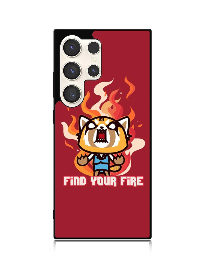 aggretsuko cartoon Samsung Galaxy S25 Ultra 5G Case QC10896