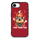 aggretsuko cartoon iPhone 16e Case OV10896