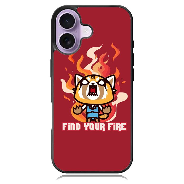 aggretsuko cartoon iPhone 17 Case OV10896