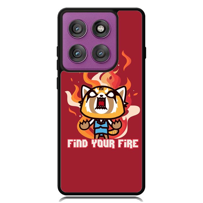 aggretsuko cartoon Motorola Moto Edge 2025 | Moto Edge 60 Fusion | Moto Edge 60 Pro Case OV10896