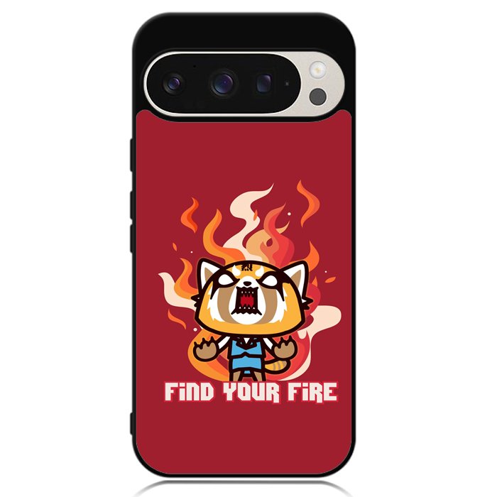 aggretsuko cartoon Google Pixel 9 | Pixel 9 Pro Case OV10896