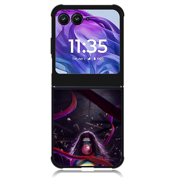 ms marvel Motorola Moto Razr Plus 2024 , Moto Razr+ 2024 Case OV10776